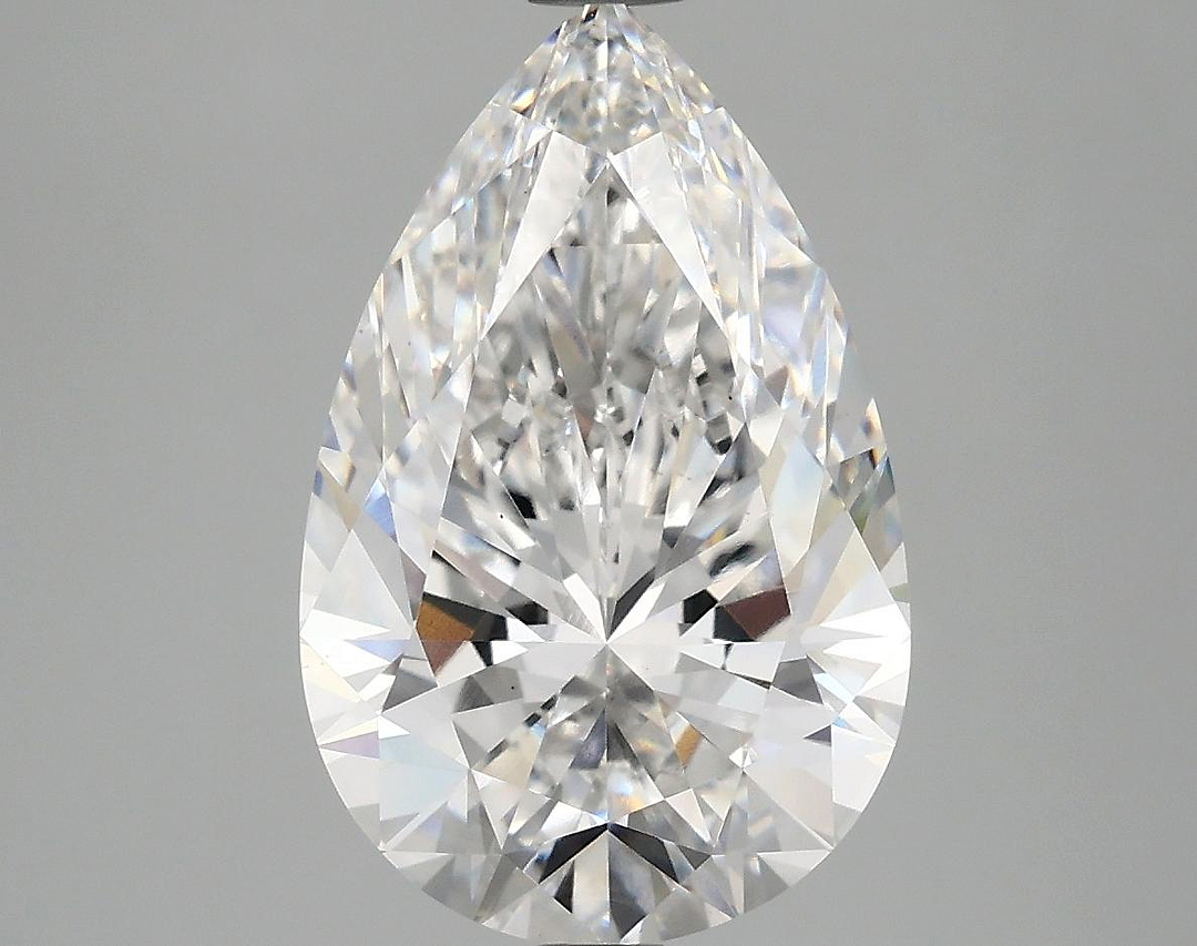 4.09 Carat Pear Shaped Ideal Cut VS1 IGI Certified Lab Grown Diamond