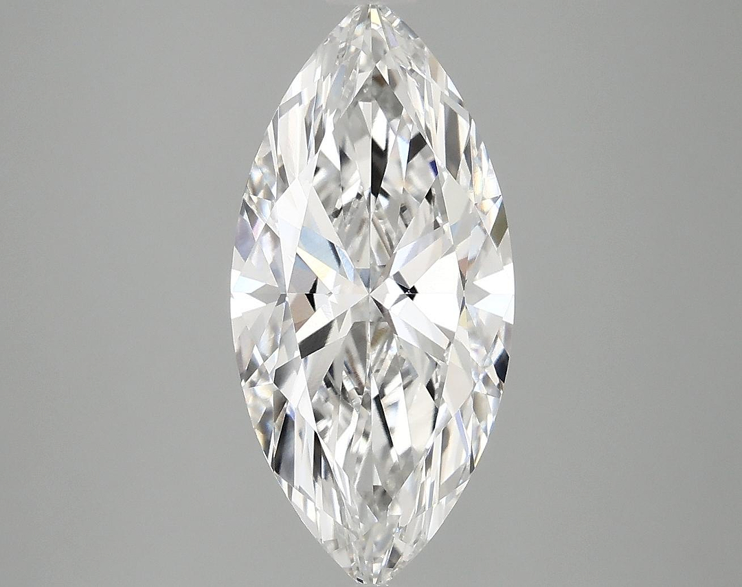 2.99 Carat Marquise Shaped Excellent Cut VVS2 IGI Certified Lab Grown Diamond