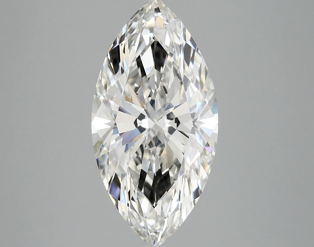 3.06 Carat Marquise Shaped Ideal Cut VVS2 IGI Certified Lab Grown Diamond