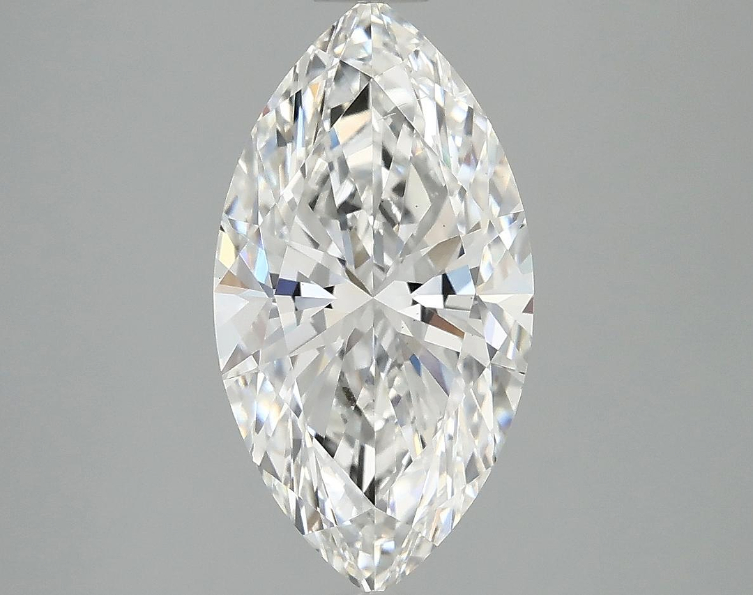 2.97 Carat Marquise Shaped Excellent Cut VS2 IGI Certified Lab Grown Diamond