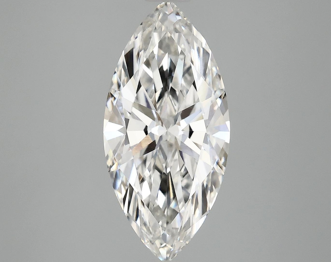 3.01 Carat Marquise Shaped Excellent Cut VVS2 IGI Certified Lab Grown Diamond