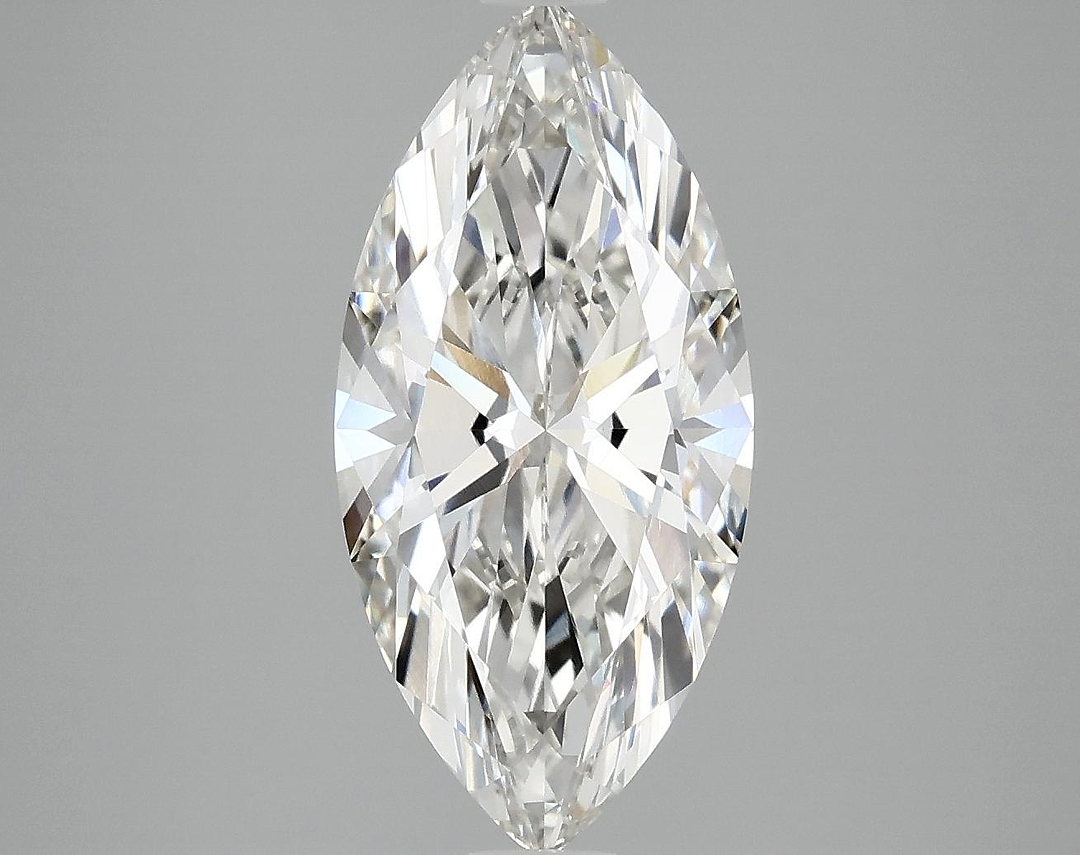 3.08 Carat Marquise Shaped Excellent Cut VVS1 IGI Certified Lab Grown Diamond