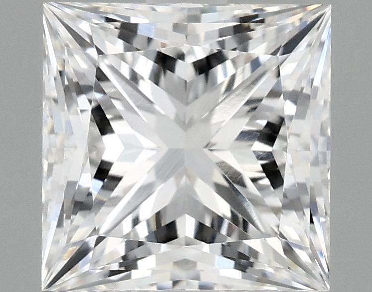 1.9 Carat Princess Shaped Ideal Cut VVS2 IGI Certified Lab Grown Diamond
