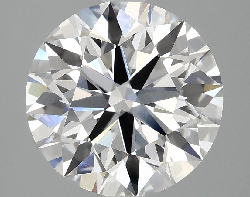 3.07 Carat Round Shaped Ideal Cut VVS2 IGI Certified Lab Grown Diamond