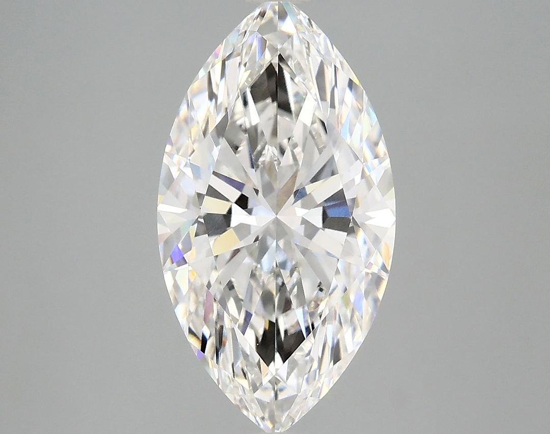 3.06 Carat Marquise Shaped Excellent Cut VVS2 IGI Certified Lab Grown Diamond