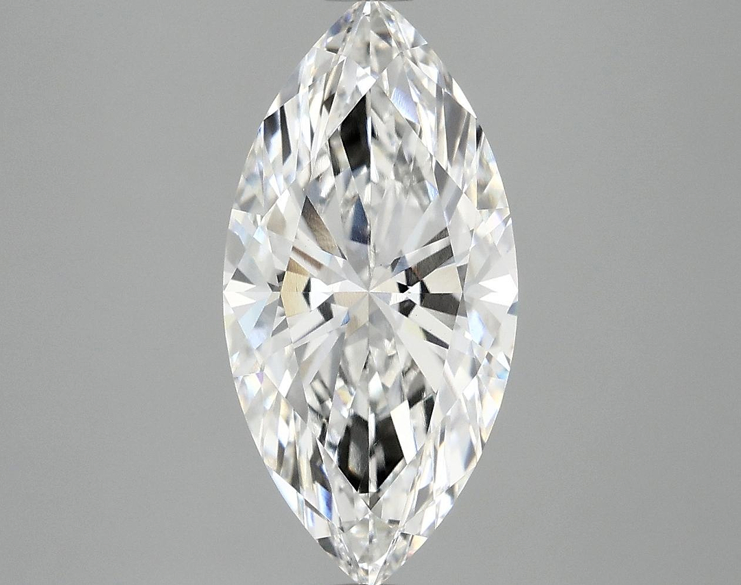 3.08 Carat Marquise Shaped Ideal Cut VVS2 IGI Certified Lab Grown Diamond