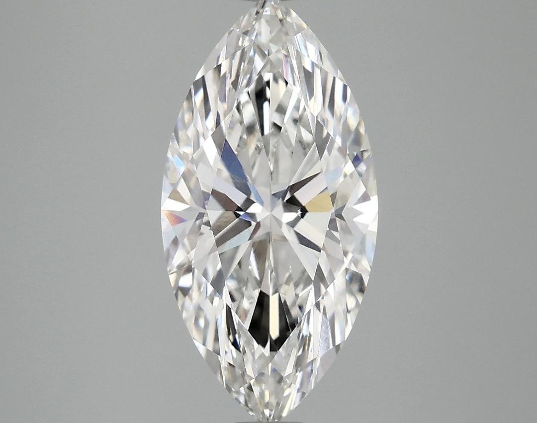 3.08 Carat Marquise Shaped Ideal Cut VVS2 IGI Certified Lab Grown Diamond