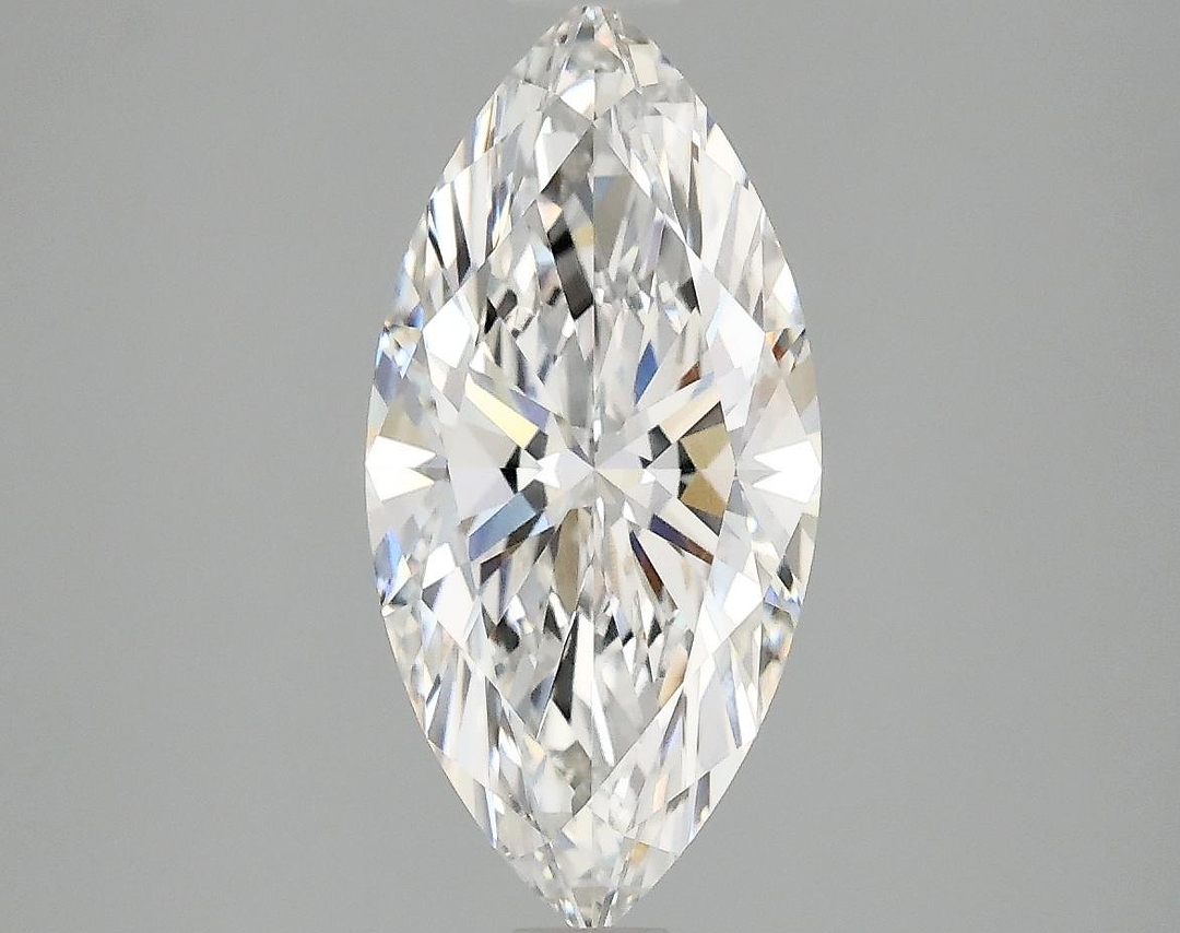 2.02 Carat Marquise Shaped Excellent Cut VVS2 IGI Certified Lab Grown Diamond