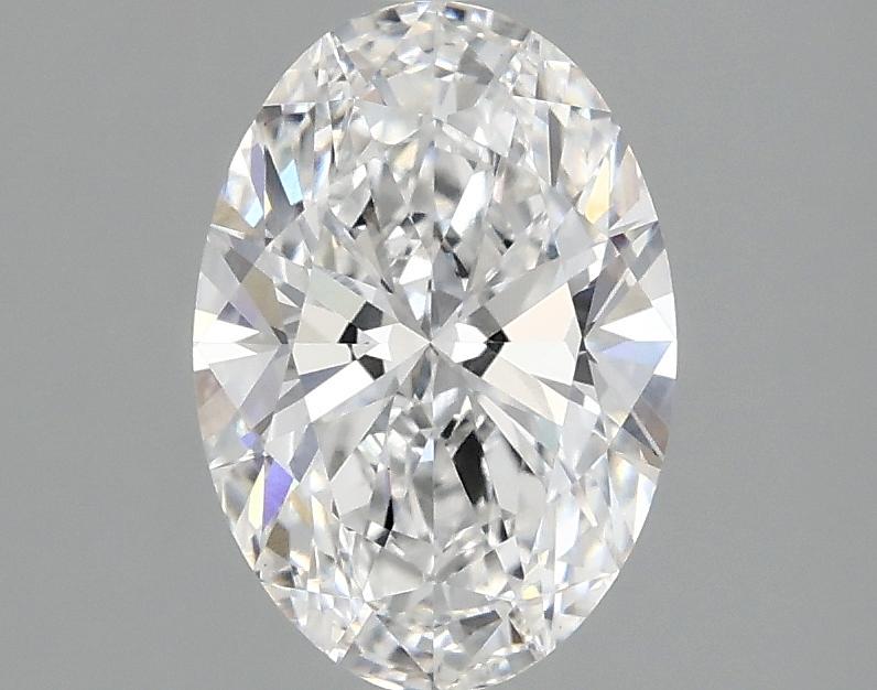 1.5 Carat Oval Shaped Ideal Cut VVS2 IGI Certified Lab Grown Diamond