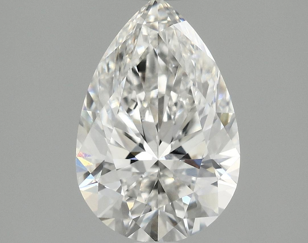 1.6 Carat Pear Shaped Excellent Cut VVS2 IGI Certified Lab Grown Diamond