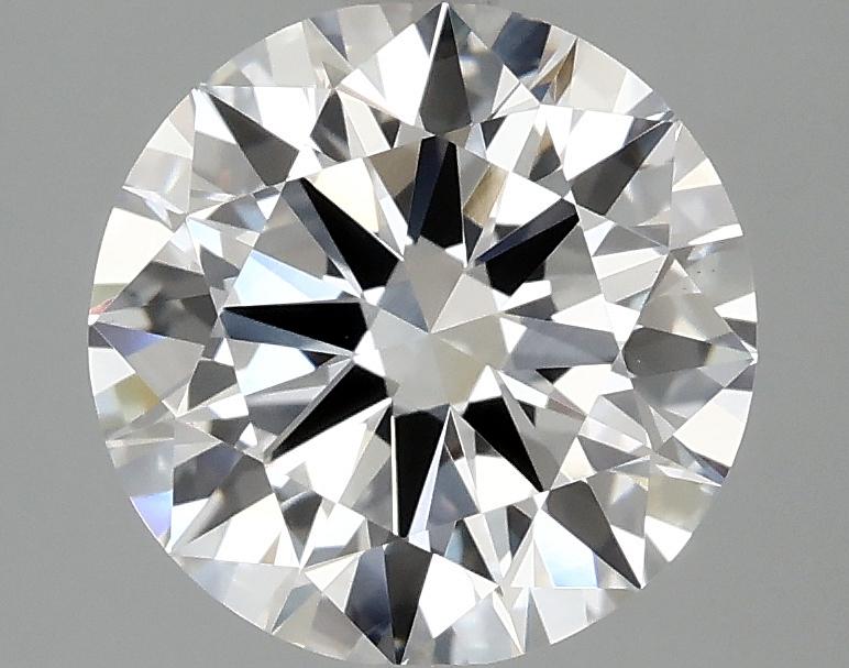 2.5 Carat Round Shaped Ideal Cut VVS2 IGI Certified Lab Grown Diamond