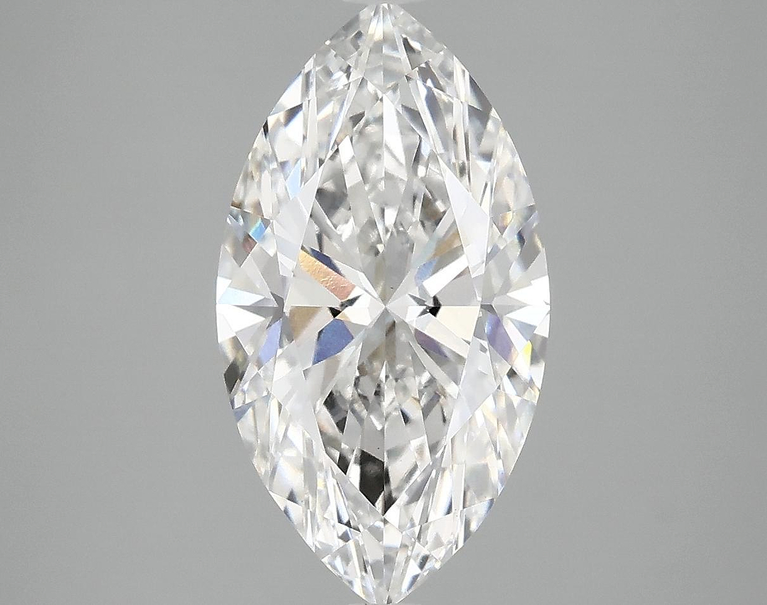 3.09 Carat Marquise Shaped Excellent Cut VS1 IGI Certified Lab Grown Diamond