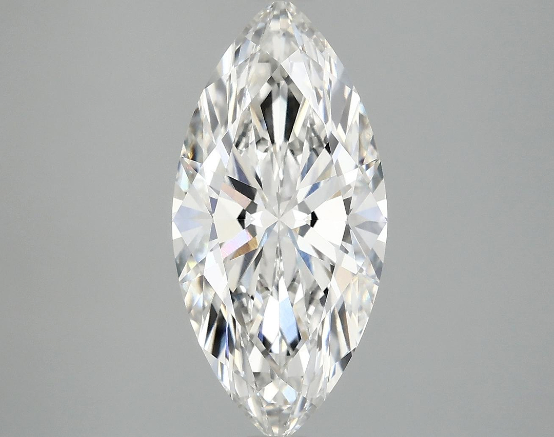 3.03 Carat Marquise Shaped Excellent Cut VVS2 IGI Certified Lab Grown Diamond