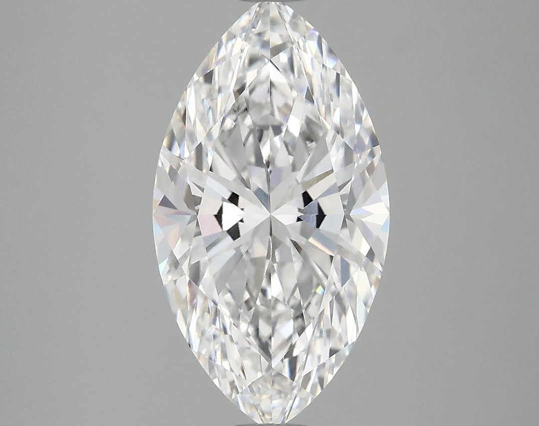 3.01 Carat Marquise Shaped Excellent Cut VVS2 IGI Certified Lab Grown Diamond