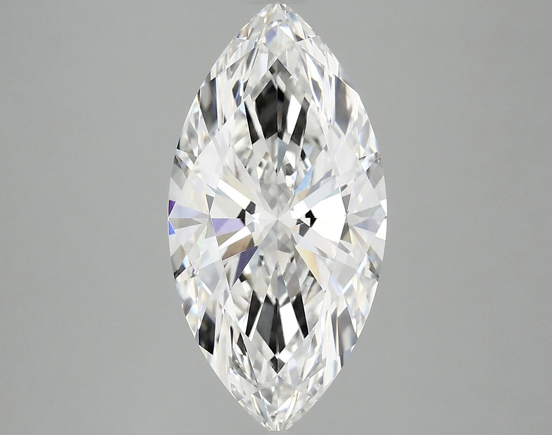 3.08 Carat Marquise Shaped Ideal Cut VVS2 IGI Certified Lab Grown Diamond