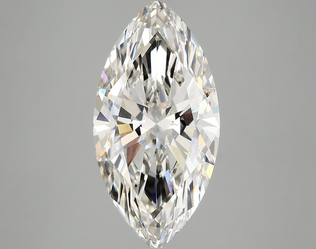 3.98 Carat Marquise Shaped Ideal Cut VVS2 IGI Certified Lab Grown Diamond