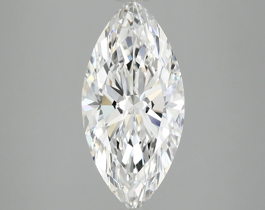 3.09 Carat Marquise Shaped Excellent Cut VVS2 IGI Certified Lab Grown Diamond