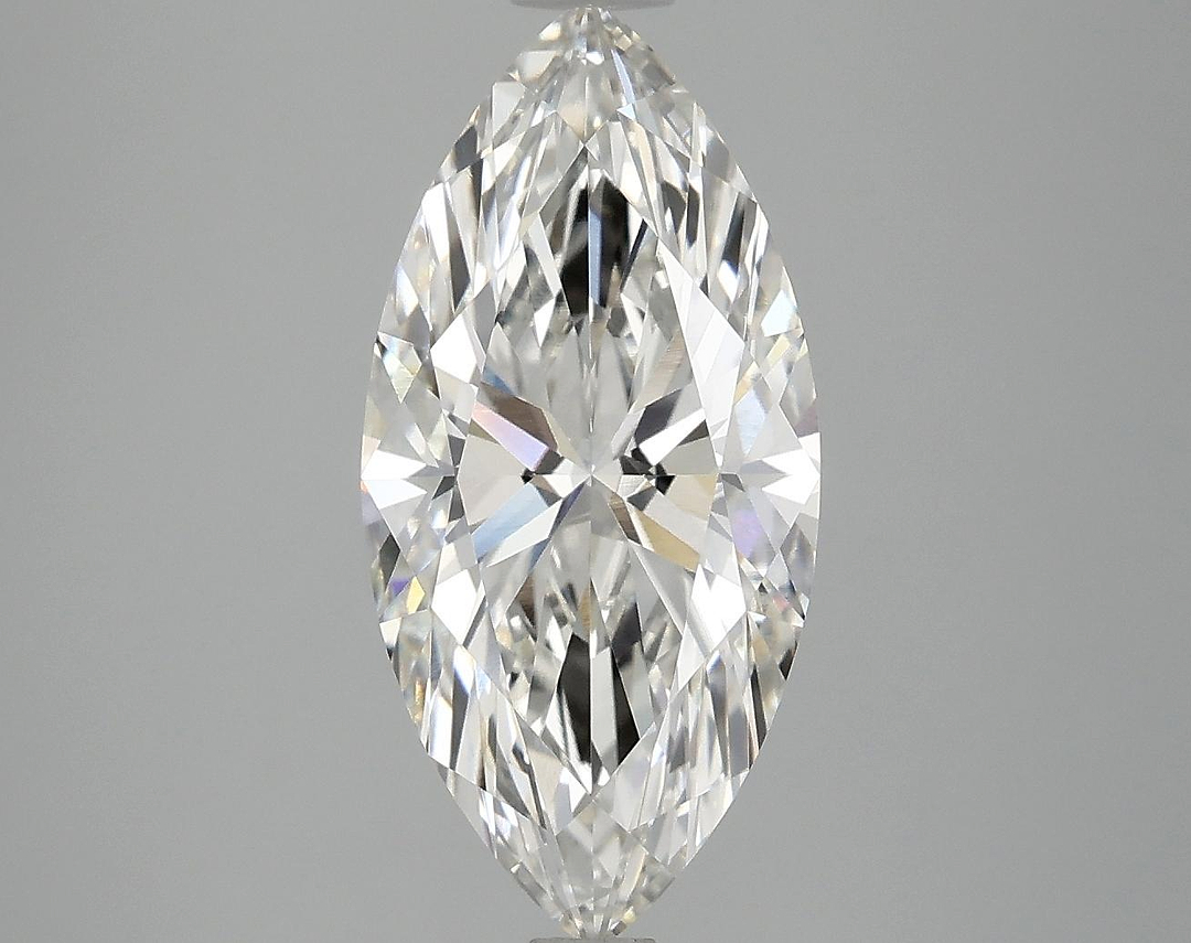 3.1 Carat Marquise Shaped Excellent Cut VVS2 IGI Certified Lab Grown Diamond