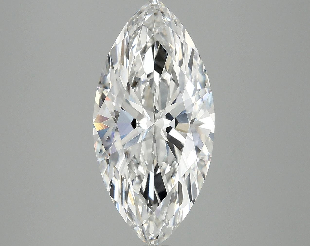 3.07 Carat Marquise Shaped Excellent Cut VVS2 IGI Certified Lab Grown Diamond