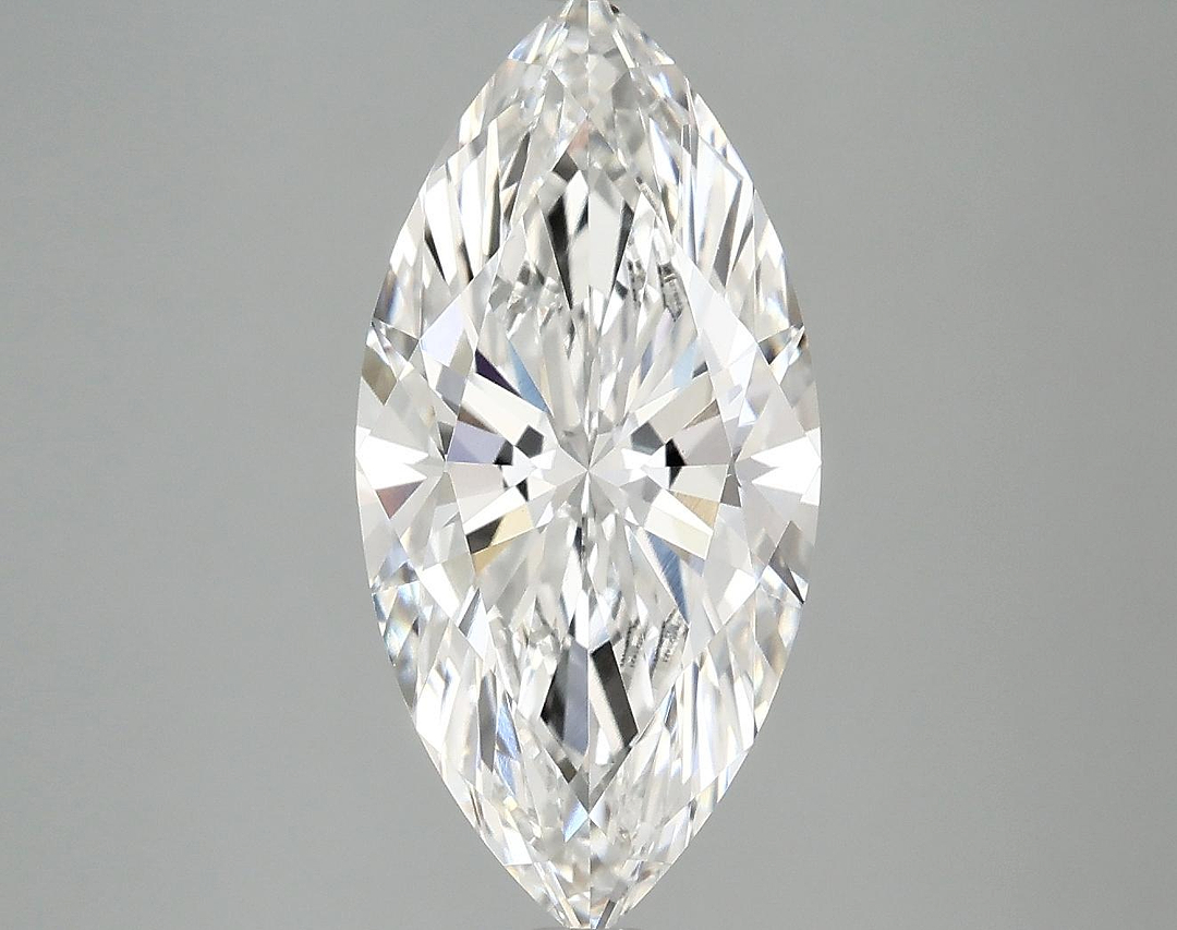 3.06 Carat Marquise Shaped Excellent Cut VS1 IGI Certified Lab Grown Diamond