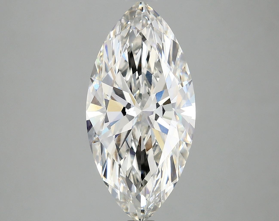 3.09 Carat Marquise Shaped Excellent Cut VVS2 IGI Certified Lab Grown Diamond