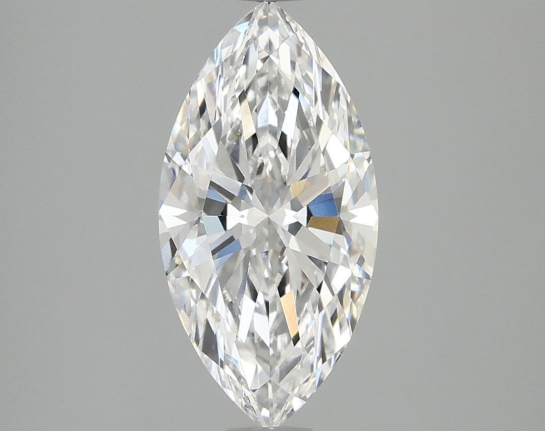 2.05 Carat Marquise Shaped Ideal Cut VVS2 IGI Certified Lab Grown Diamond