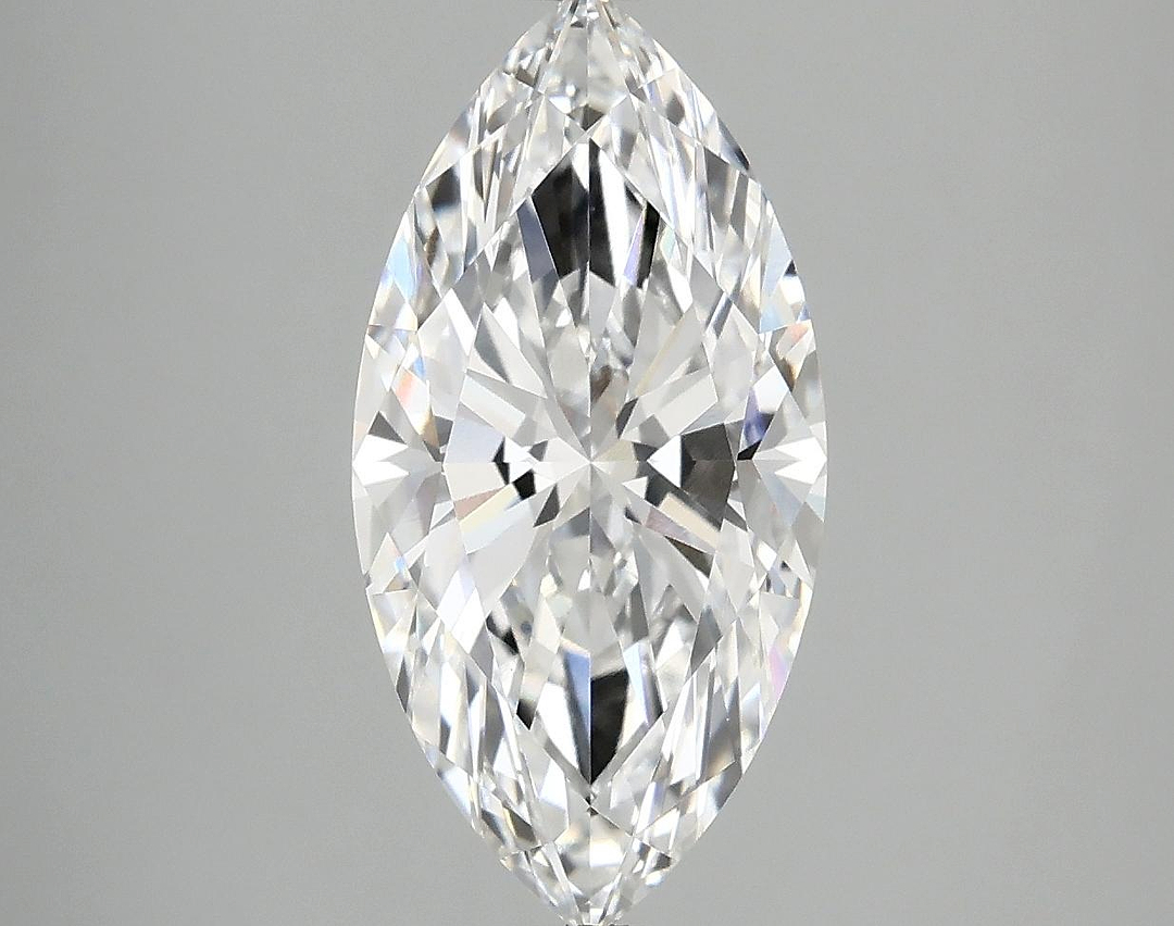 3.04 Carat Marquise Shaped Ideal Cut VVS2 IGI Certified Lab Grown Diamond
