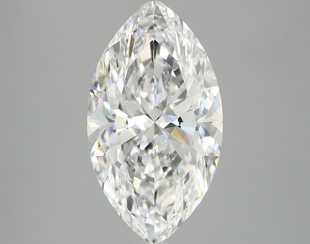 3.02 Carat Marquise Shaped Excellent Cut VVS2 IGI Certified Lab Grown Diamond