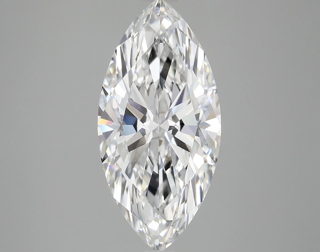3.1 Carat Marquise Shaped Excellent Cut VVS2 IGI Certified Lab Grown Diamond