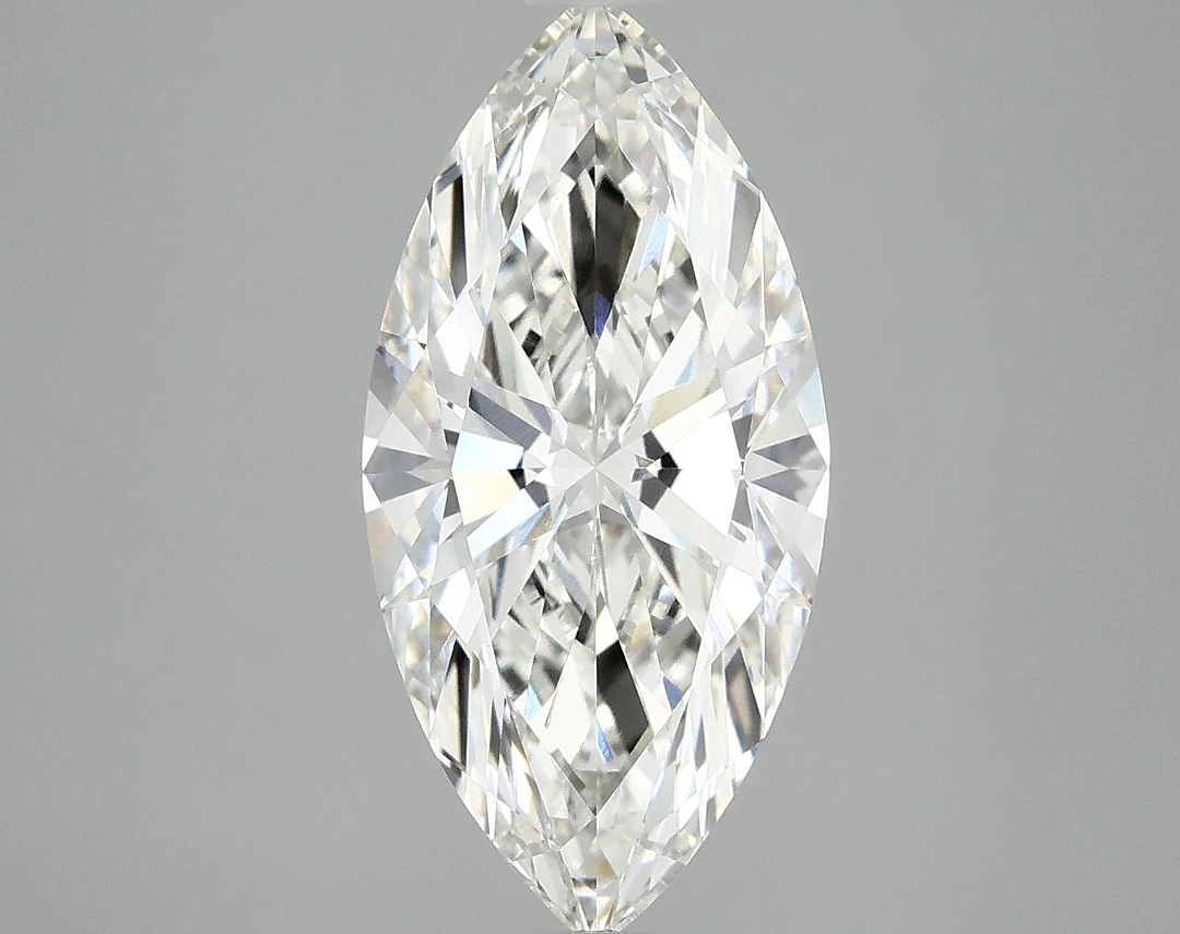 3.02 Carat Marquise Shaped Ideal Cut VVS2 IGI Certified Lab Grown Diamond