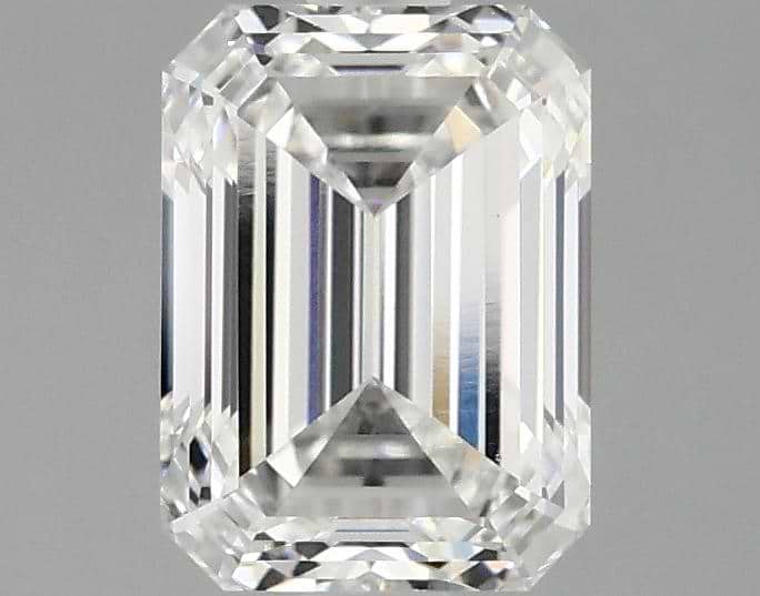 1.85 Carat Emerald Shaped Excellent Cut VS2 IGI Certified Lab Grown Diamond