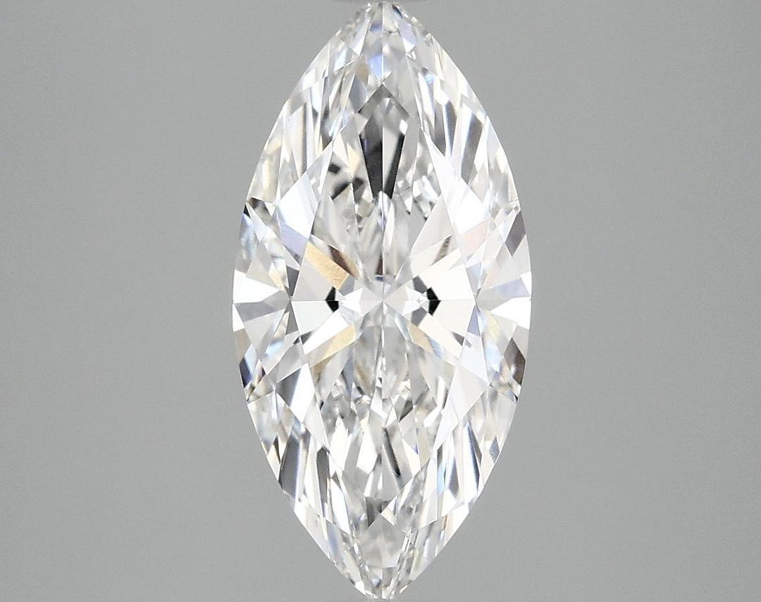 2.08 Carat Marquise Shaped Excellent Cut VVS2 IGI Certified Lab Grown Diamond
