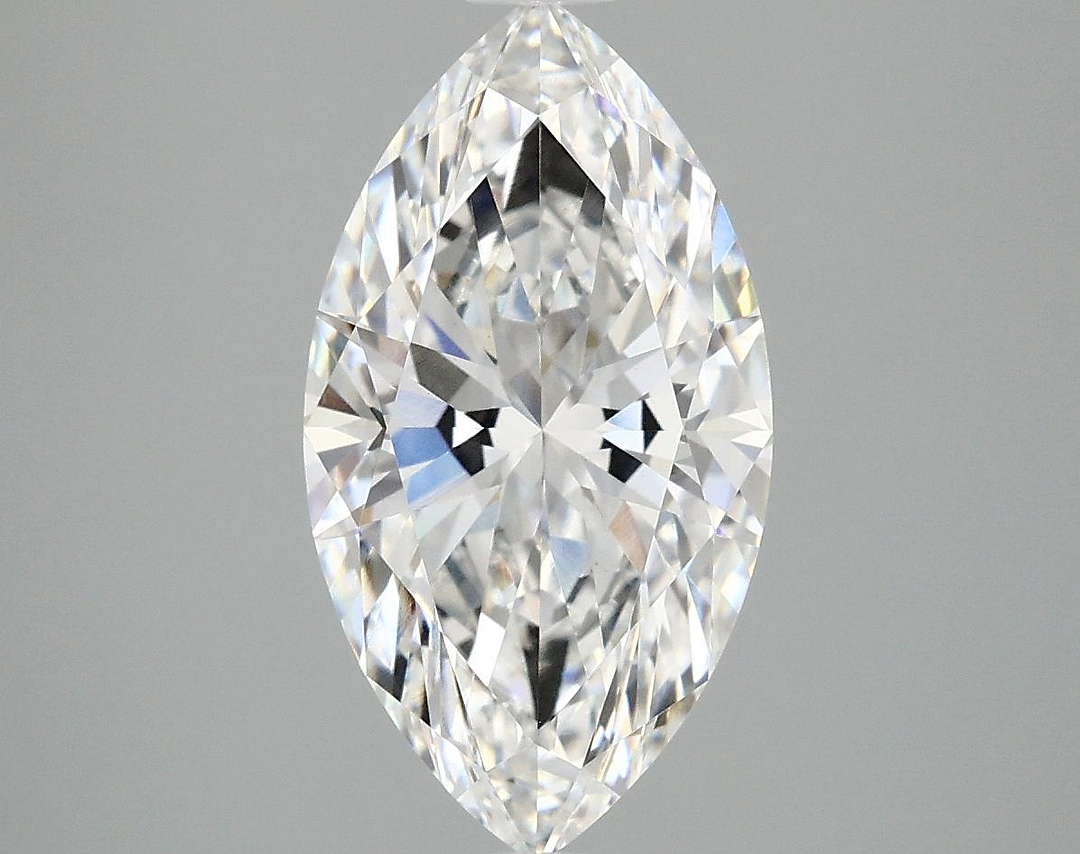 3.05 Carat Marquise Shaped Excellent Cut VVS2 IGI Certified Lab Grown Diamond