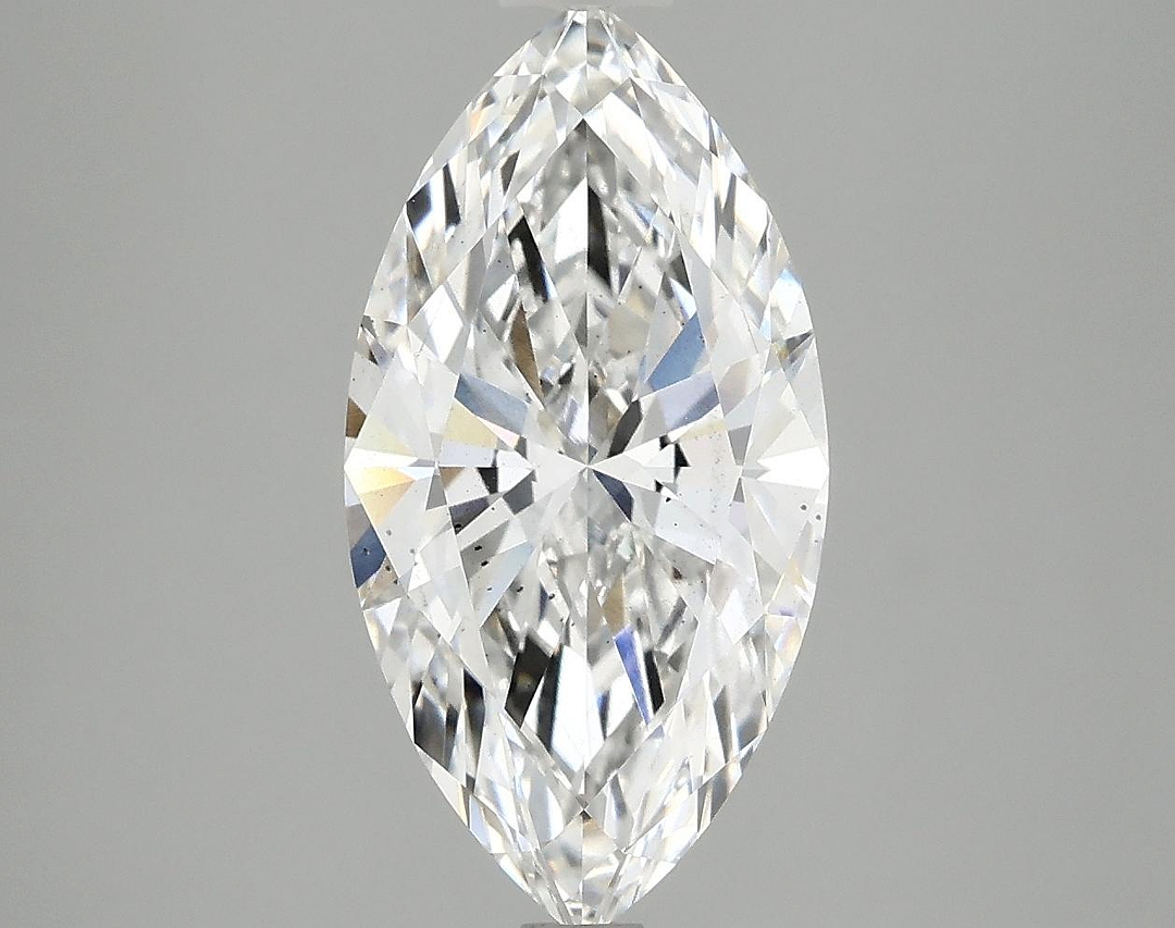 3.0 Carat Marquise Shaped Ideal Cut SI1 IGI Certified Lab Grown Diamond