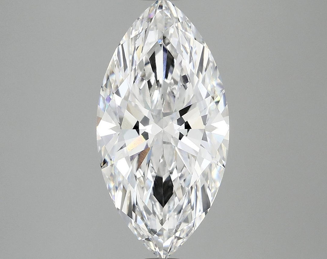 2.97 Carat Marquise Shaped Ideal Cut VVS2 IGI Certified Lab Grown Diamond