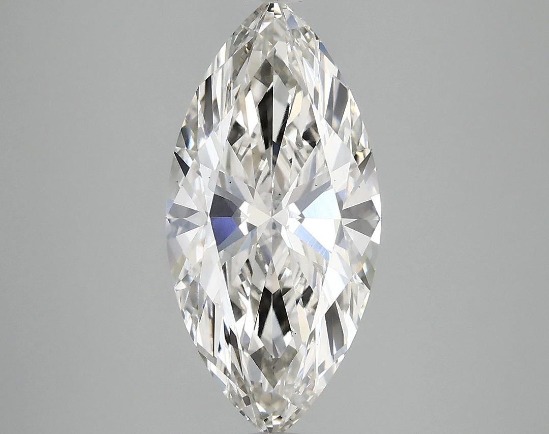 2.84 Carat Marquise Shaped Excellent Cut VS2 IGI Certified Lab Grown Diamond