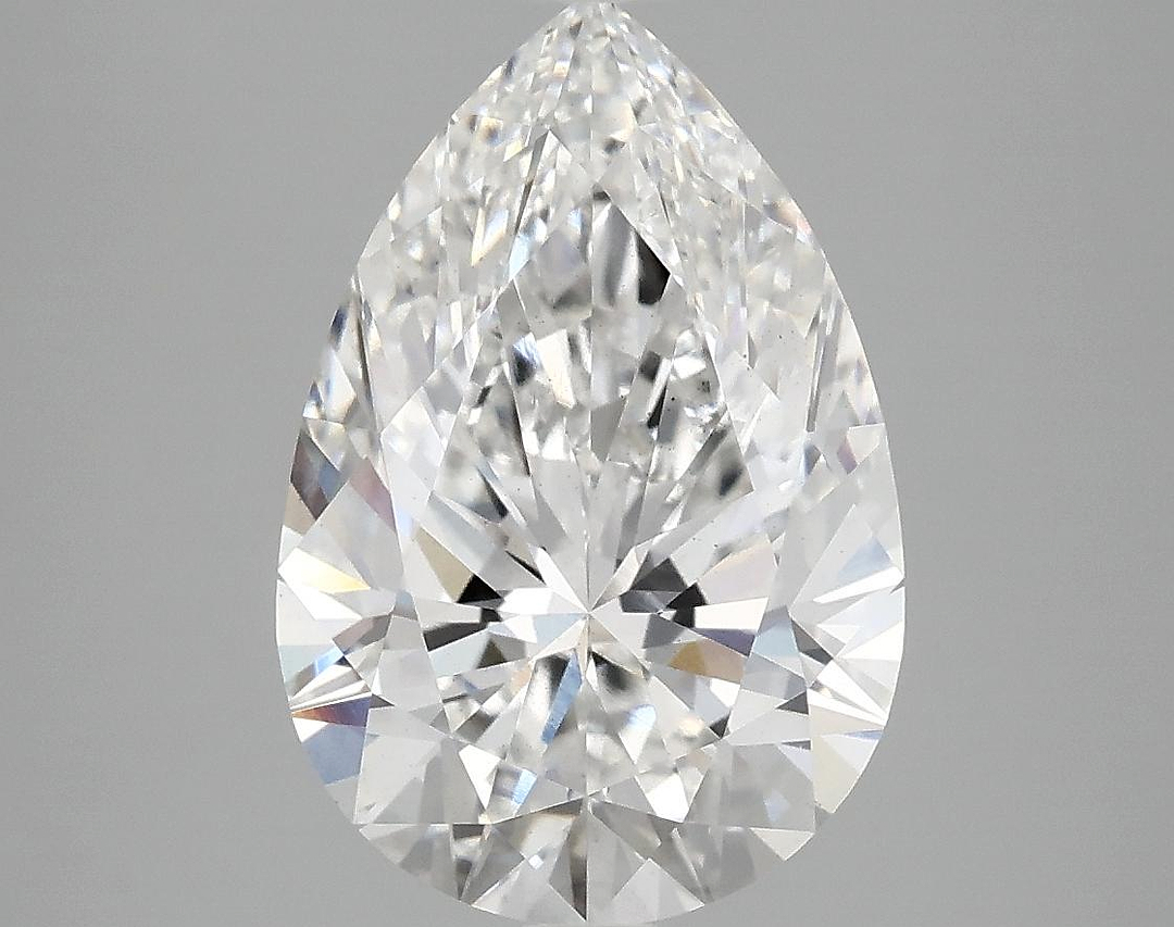 4.07 Carat Pear Shaped Excellent Cut VS2 IGI Certified Lab Grown Diamond