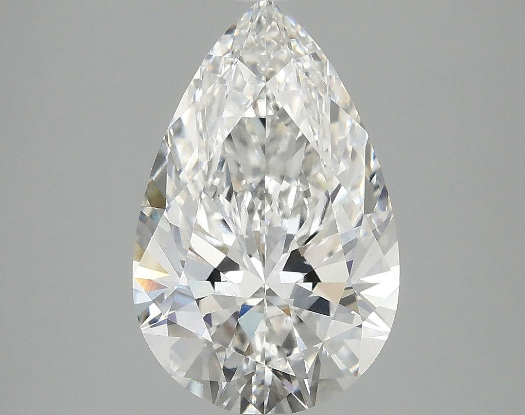 3.06 Carat Pear Shaped Ideal Cut VS1 IGI Certified Lab Grown Diamond