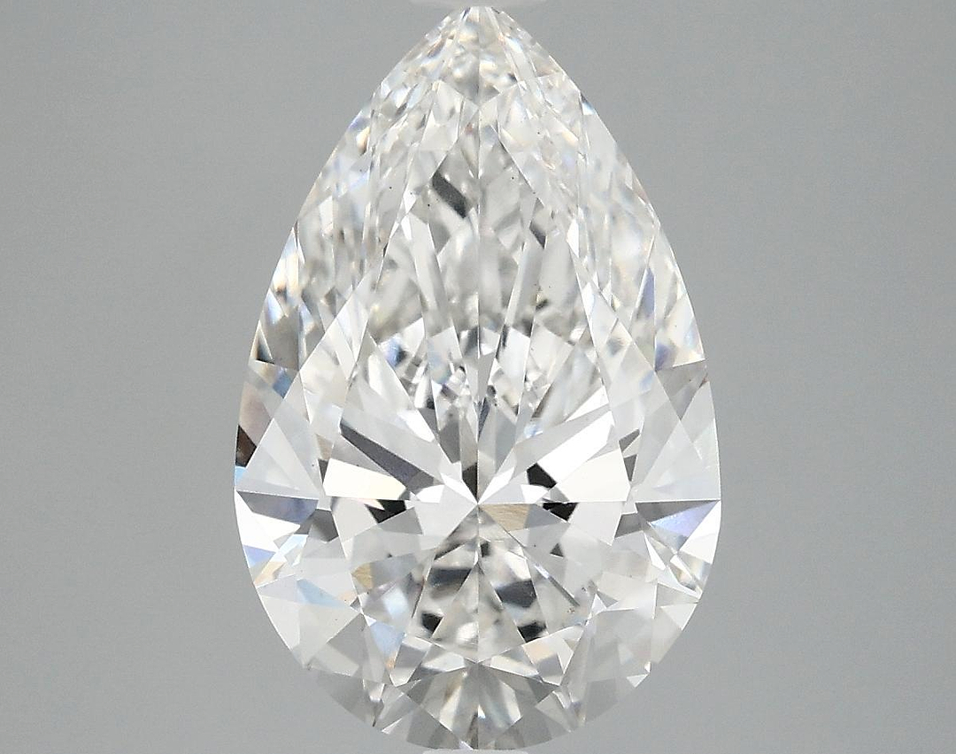 4.04 Carat Pear Shaped Ideal Cut VS1 IGI Certified Lab Grown Diamond