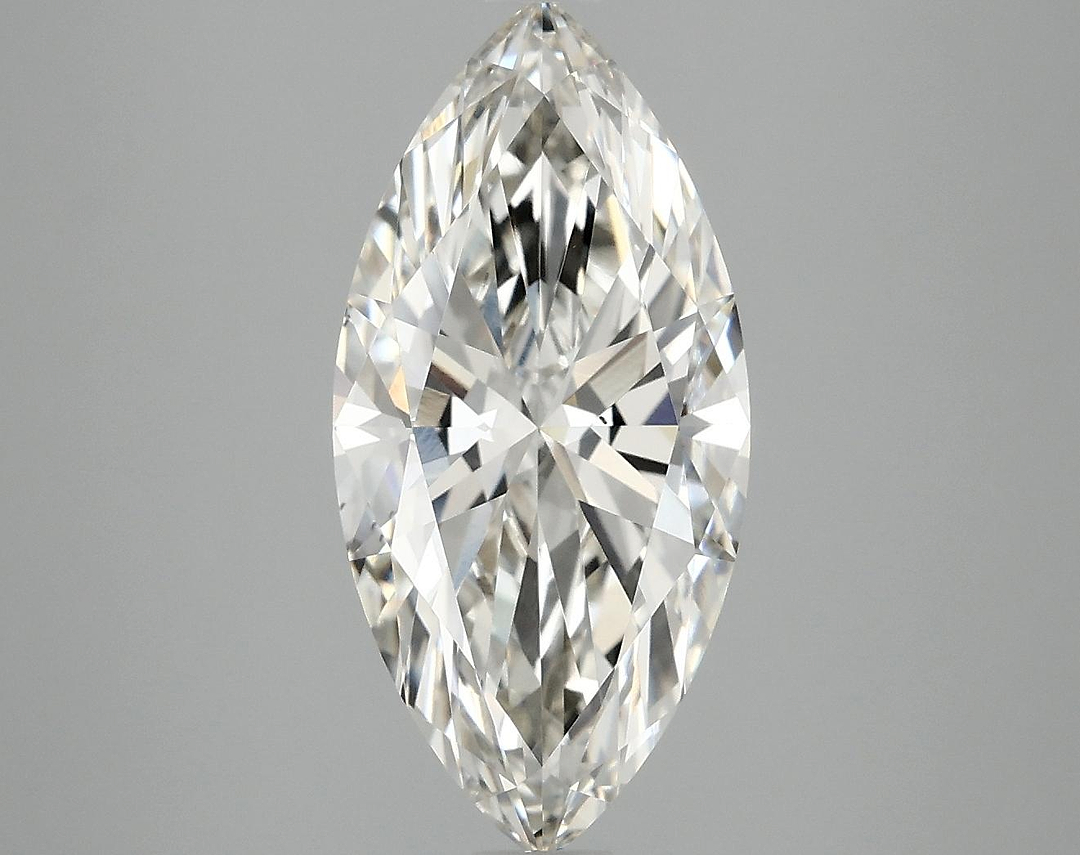 3.07 Carat Marquise Shaped Excellent Cut VS2 IGI Certified Lab Grown Diamond