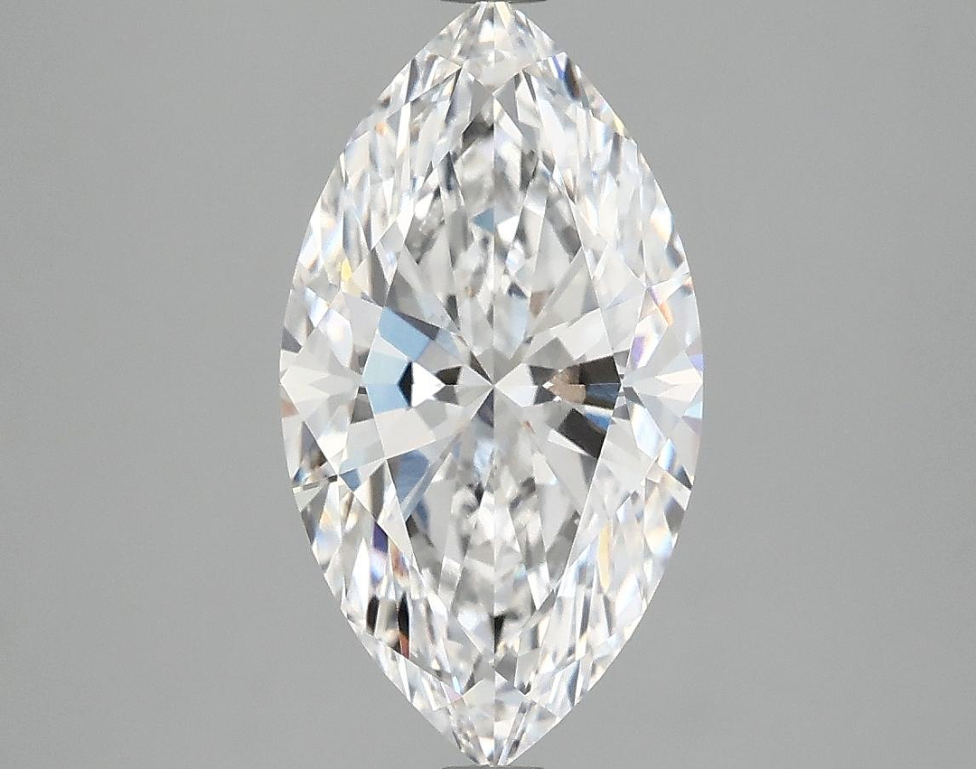 3.04 Carat Marquise Shaped Excellent Cut VVS2 IGI Certified Lab Grown Diamond