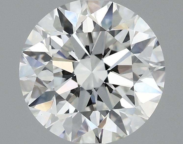 2.08 Carat Round Shaped Excellent Cut VVS2 IGI Certified Lab Grown Diamond