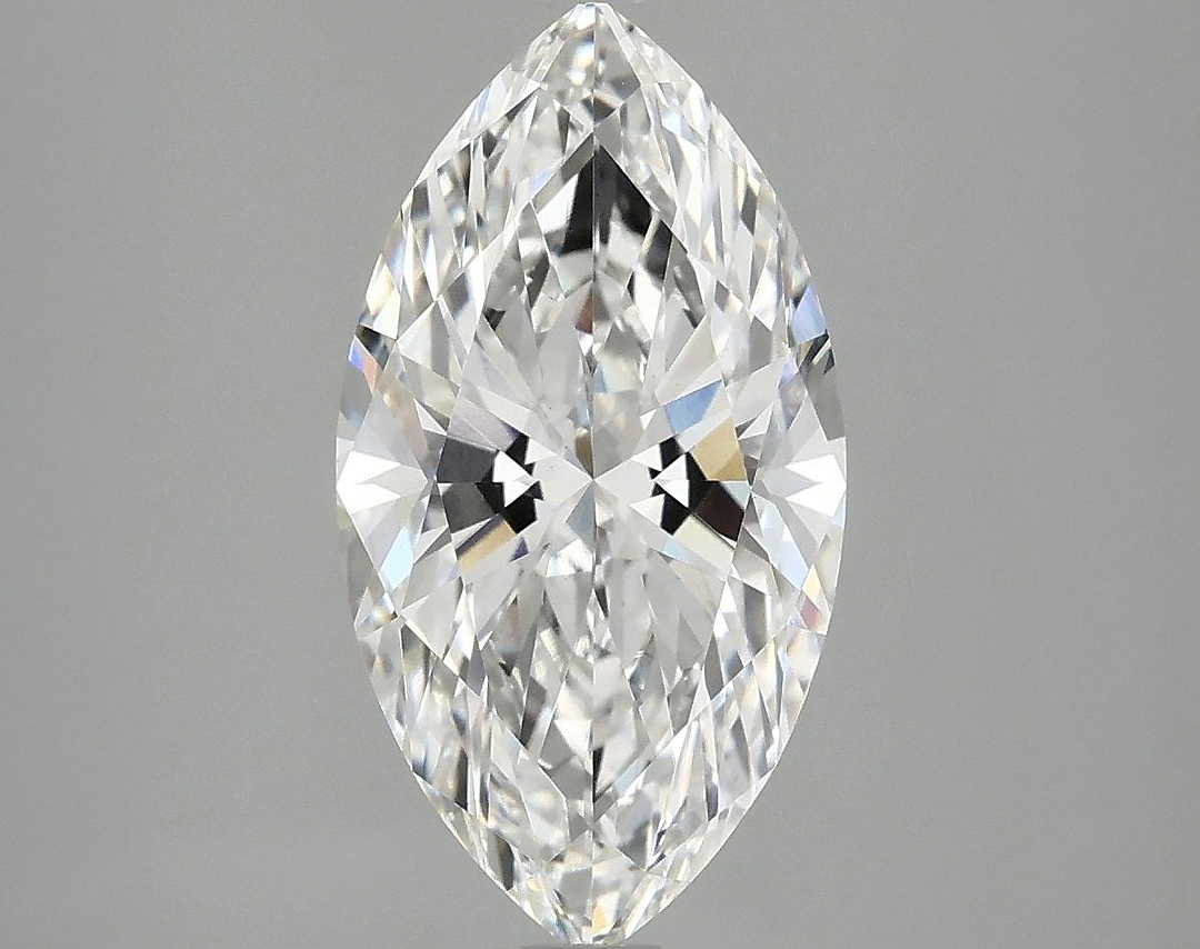 3.05 Carat Marquise Shaped Excellent Cut VS1 IGI Certified Lab Grown Diamond