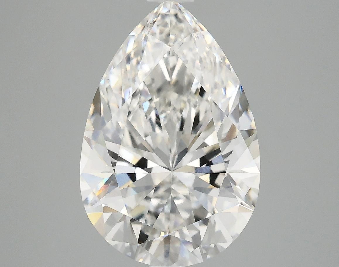 4.08 Carat Pear Shaped Excellent Cut VS1 IGI Certified Lab Grown Diamond