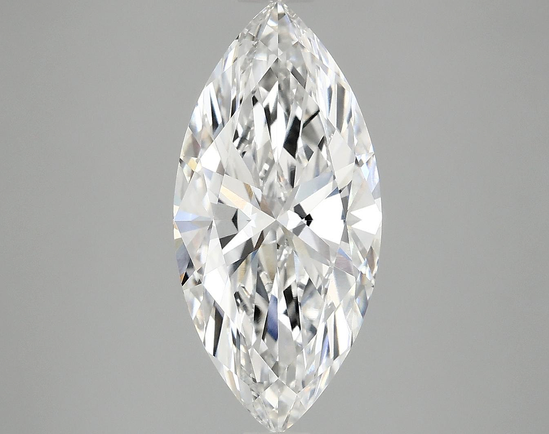 2.98 Carat Marquise Shaped Excellent Cut VVS2 IGI Certified Lab Grown Diamond