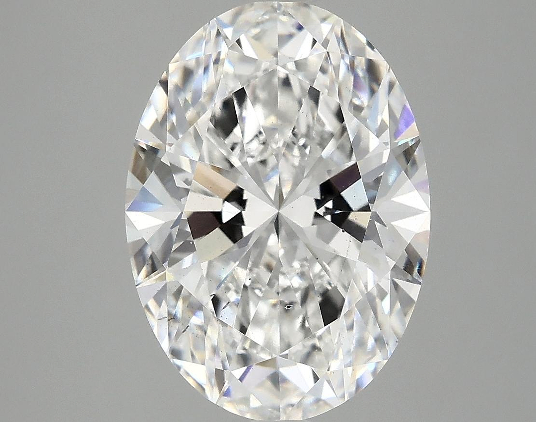 4.09 Carat Oval Shaped Ideal Cut SI1 IGI Certified Lab Grown Diamond
