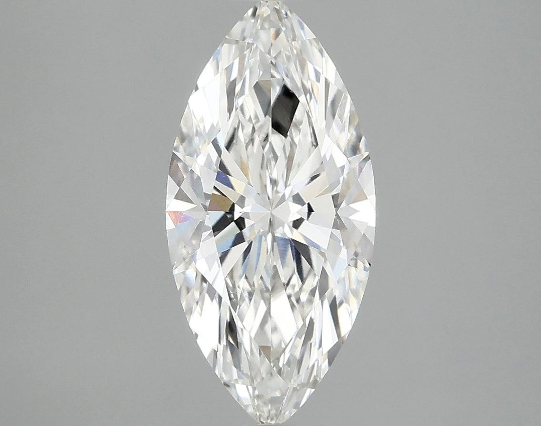 2.01 Carat Marquise Shaped Excellent Cut VVS2 IGI Certified Lab Grown Diamond