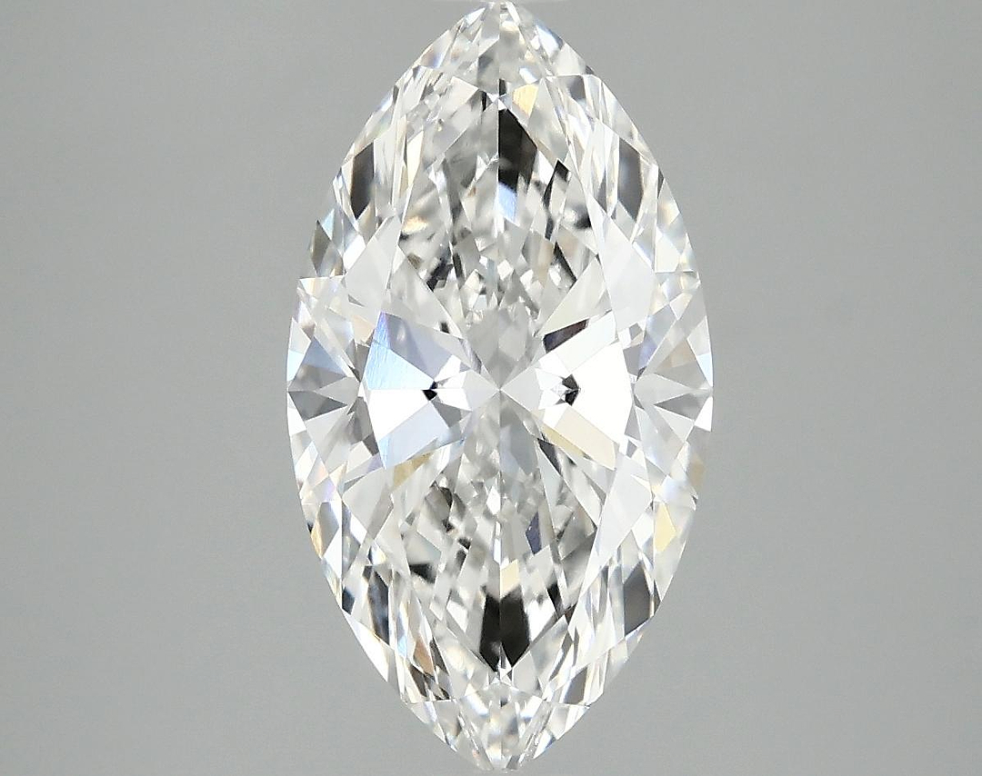 2.97 Carat Marquise Shaped Excellent Cut VVS2 IGI Certified Lab Grown Diamond