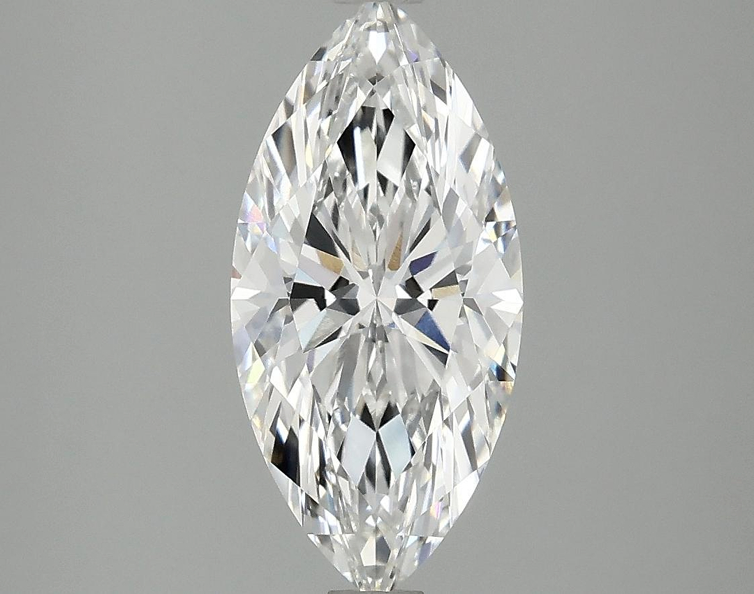 2.09 Carat Marquise Shaped Excellent Cut VVS2 IGI Certified Lab Grown Diamond