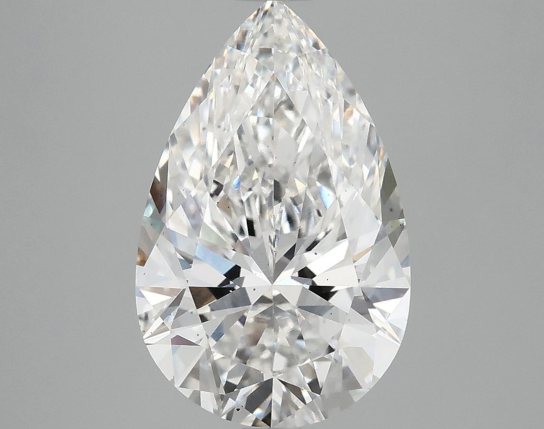 4.09 Carat Pear Shaped Ideal Cut VS2 IGI Certified Lab Grown Diamond
